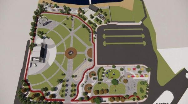 Parque da Prainha deve ser entregue em novembro Com águas 'dançantes' e pet park.