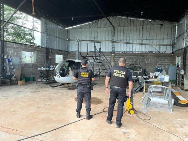 “Piloto do tráfico” que transportava droga em helicóptero é preso