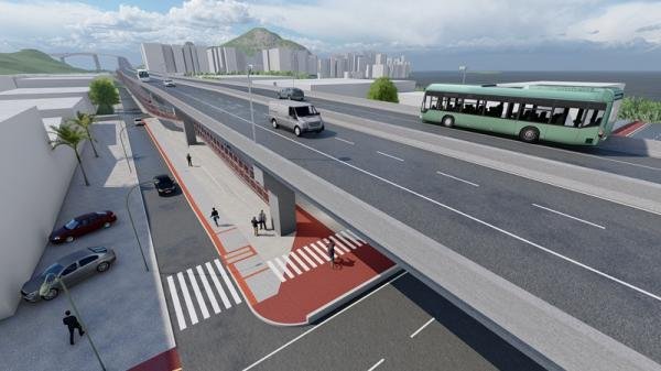Faixas da Terceira Ponte estão a 10cm do limite mínimo exigido na lei