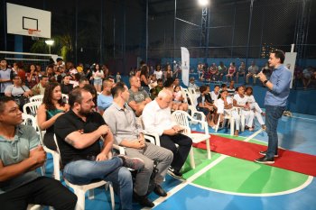 Bairro Jesus de Nazareth ganha duas quadras totalmente reformadas