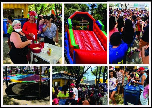 7ª Festa das Crianças no Bairro Ibes: Um evento memorável que levou alegria e ocupação social a aproximadamente 500 crianças