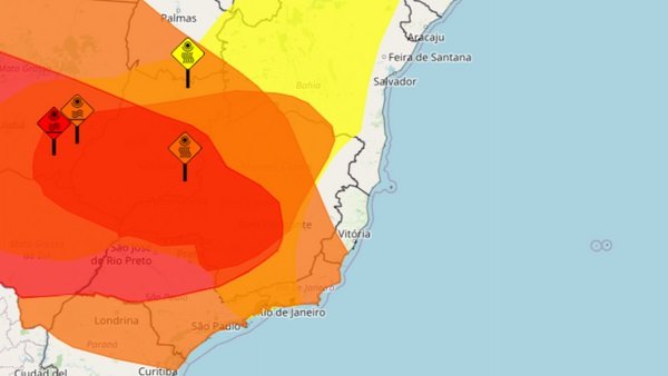 ES recebe alerta de perigo para onda de calor válido até a próxima semana