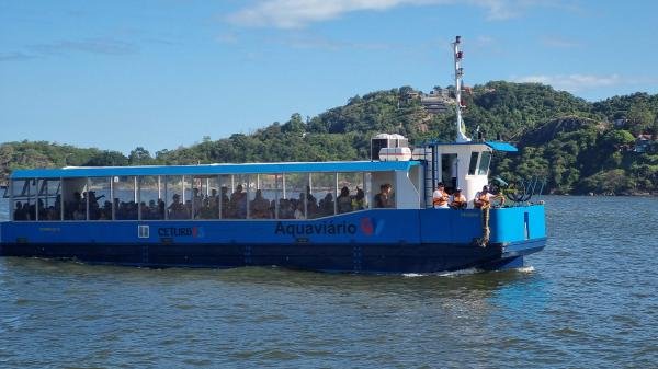 Aquaviário: terceiro barco deve iniciar viagens em janeiro de 2024