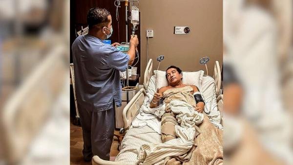 Magno Malta passa por cirurgia no joelho em São Paulo