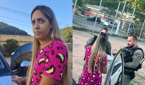 Foragida é presa após visitar marido com documentos falsos em presídio no ES