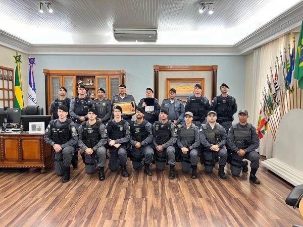 Comandante-geral recebe Força Tática do 2º Batalhão