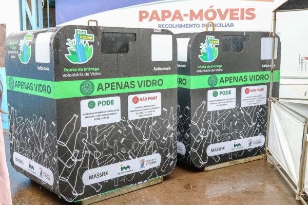 Vitória lança projeto EcoVidro e amplia soluções sustentáveis para o descarte e reciclagem de vidro