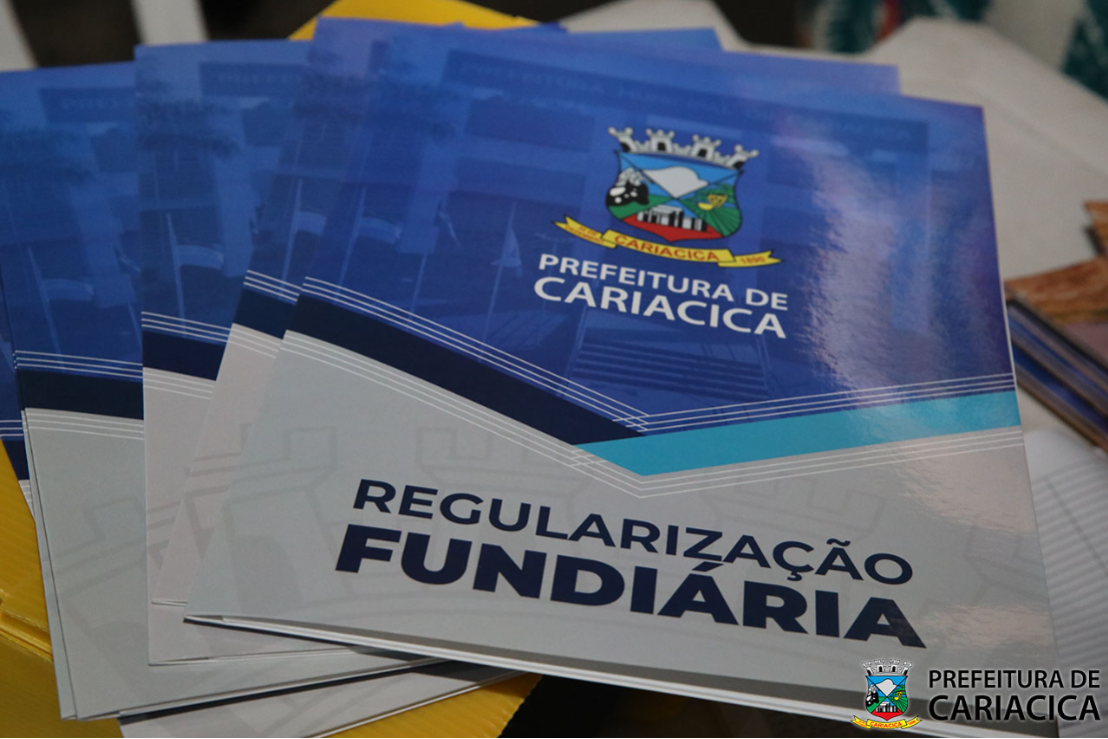 A Prefeitura de Cariacica vai entregar  mais de 550 escrituras, serão entregues a moradores nos próximos dias