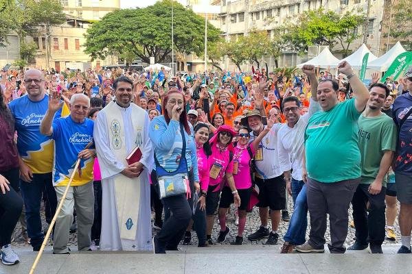 Marcelo participa da abertura dos Passos de Anchieta