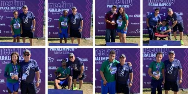 Atletas paralímpicos conquistam 22 medalhas e se classificam para a fase nacional das Paralimpíadas Escolares