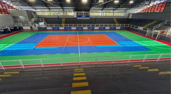 ​Novo piso da Arena Tartarugão será inaugurado 5ª feira com várias atividades