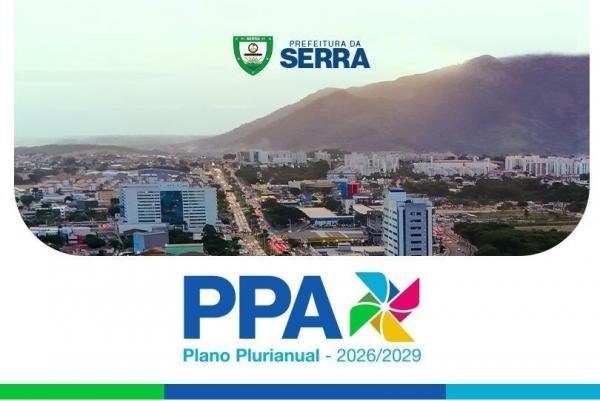 Prefeitura da Serra convoca população para audiência pública do Plano Plurianual 2026-2029 e da Lei Orçamentária Anual