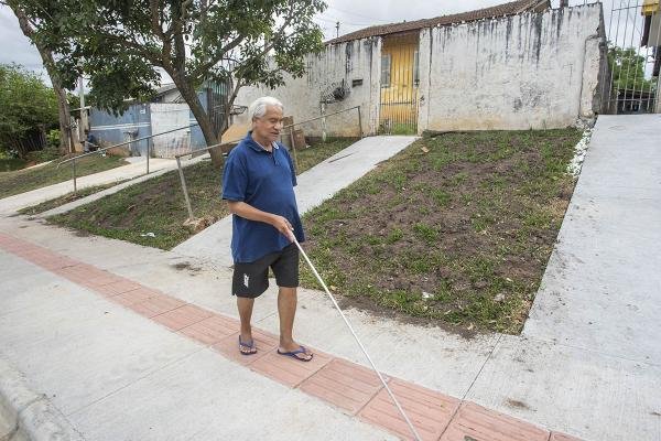 Calçadas acessíveis podem melhorar inclusão em bairros populares