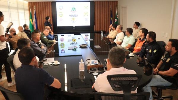 Viana apresenta queda em diversos índices criminais e reforça integração das forças de segurança