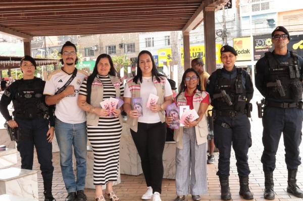 Ação em Campo Grande promove conscientização no combate à violência contra a mulher