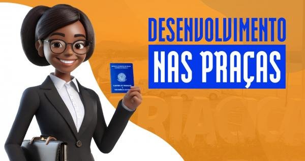 Desenvolvimento na Praça já ofertou mais de 8 mil vagas de emprego; próxima edição será na terça (2), em Padre Gabriel