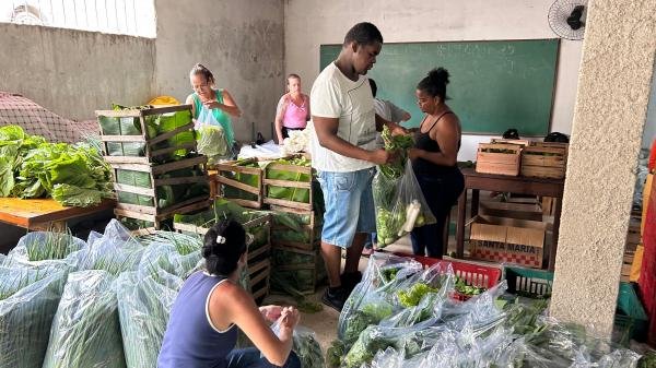 Prefeitura de Viana entrega 400 cestas verdes especiais de Natal a famílias em situação de vulnerabilidade social