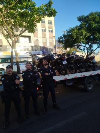 Guarda Municipal de Cariacica apreende em São Geraldo motos utilizadas para cometer infrações