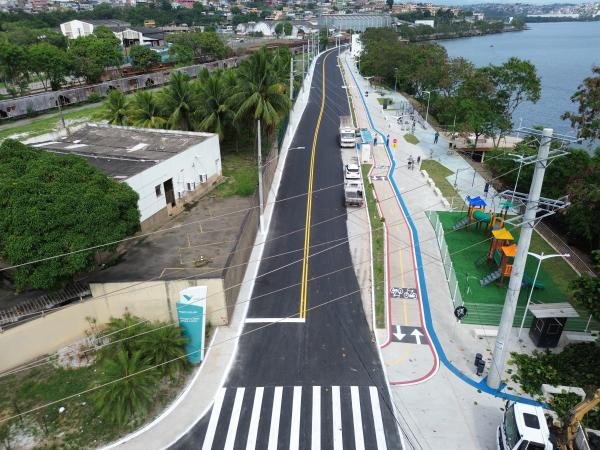 Trânsito da Nova Orla é liberado após réveillon antecipado em Cariacica