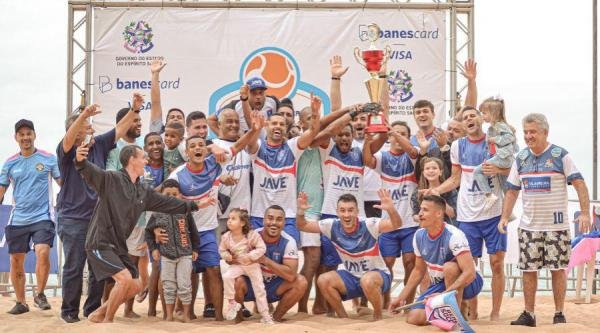 Vila Velha é campeã do 22º Campeonato Estadual de Beach Soccer